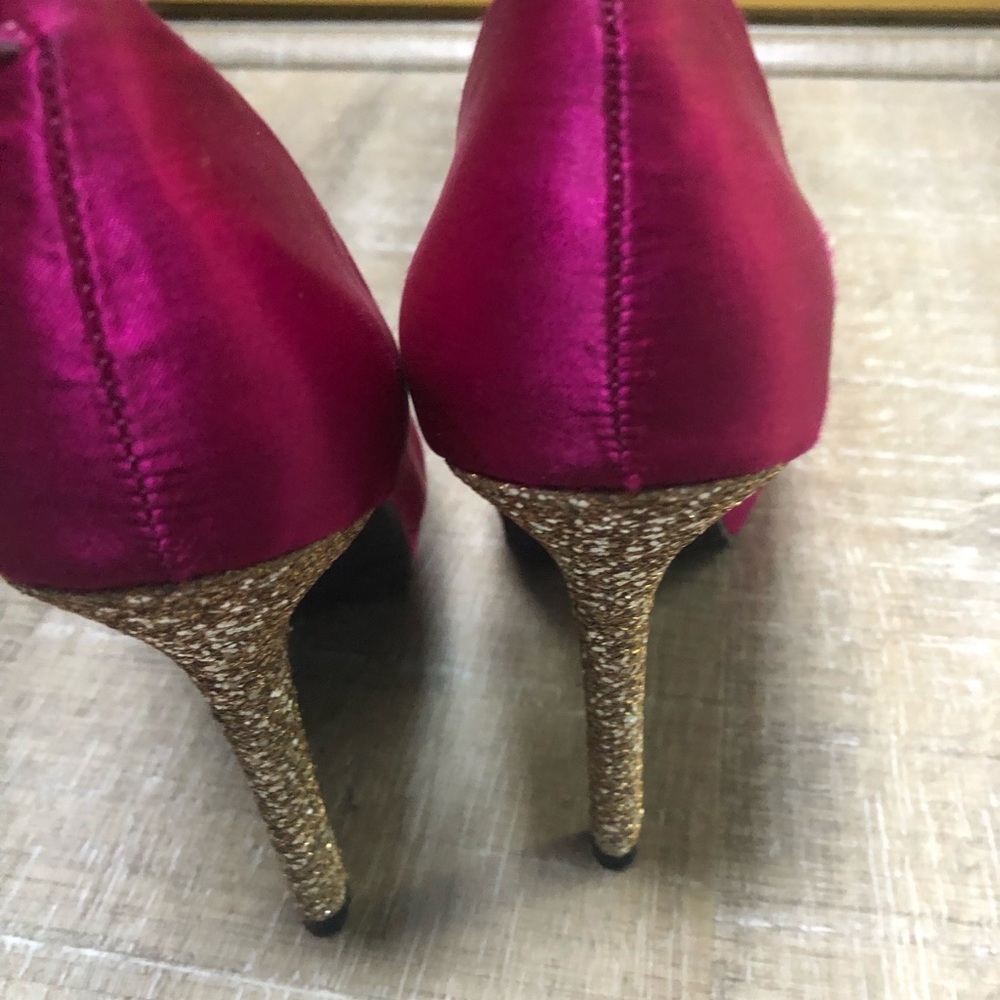 Hot pink heels